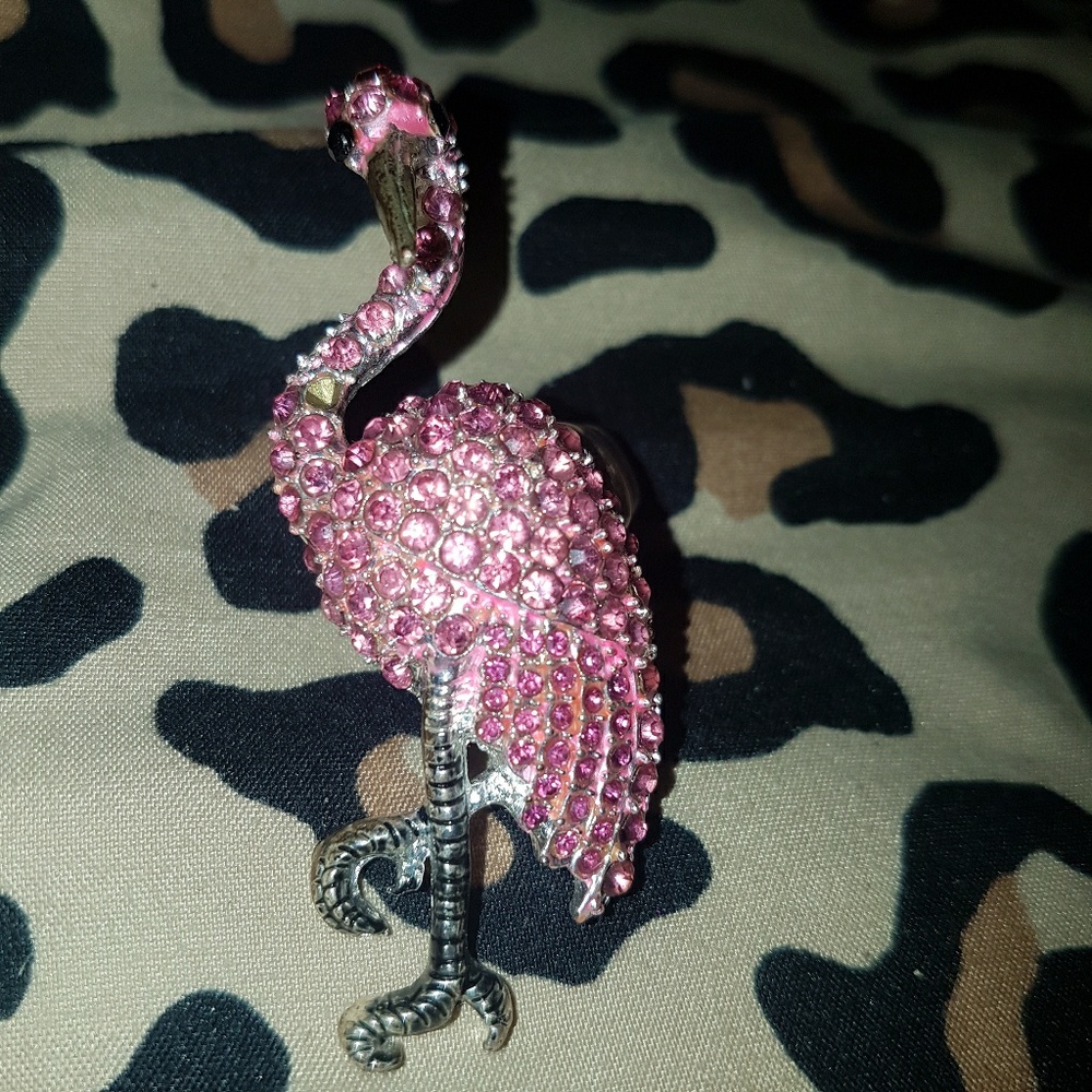 Flamingo stretch ring